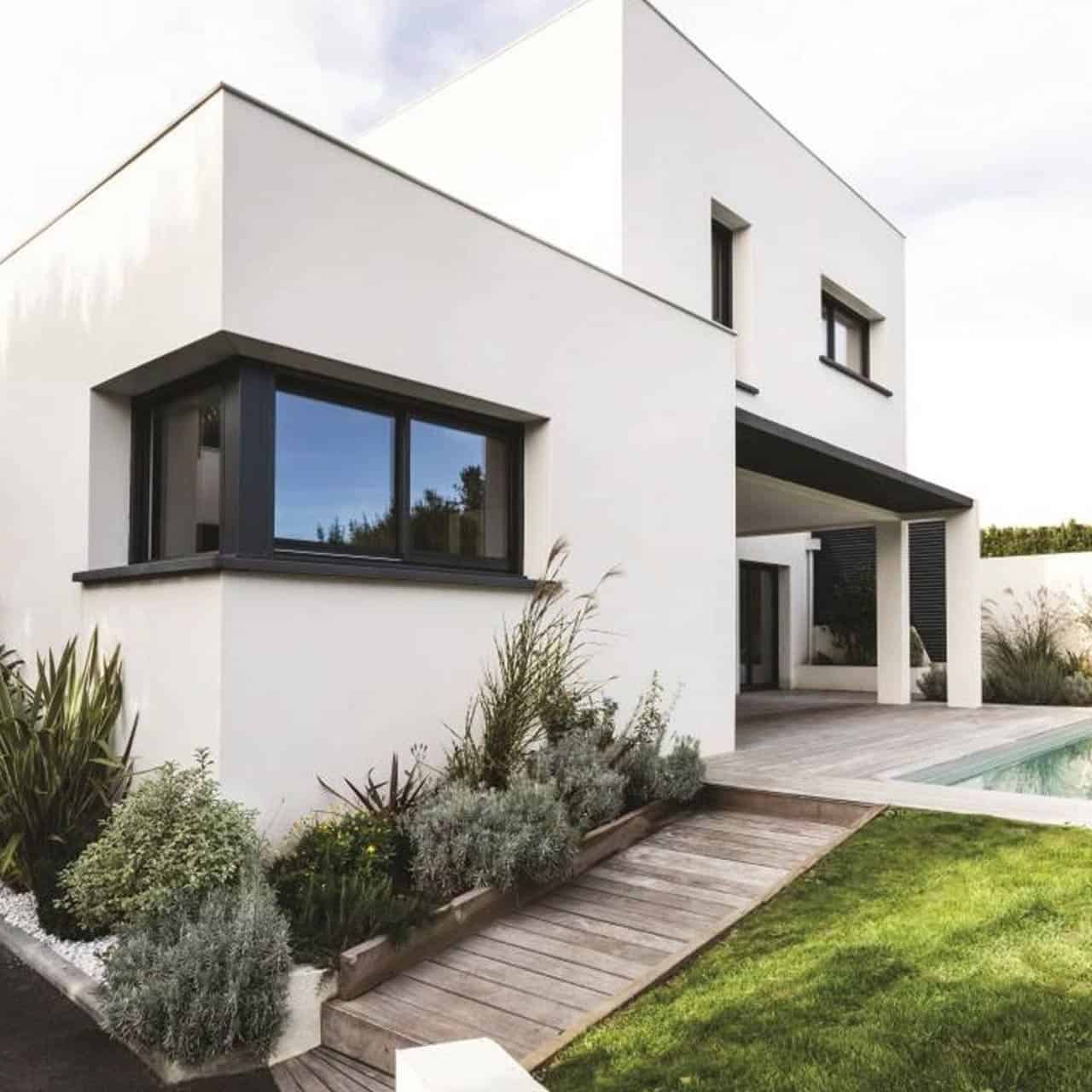 Fenêtre aluminium ouvrant caché ALUHAUS