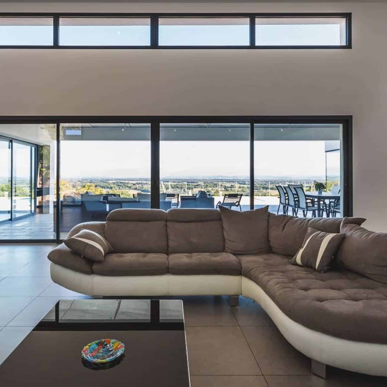 Fenêtres aluminium coulissantes